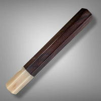 Japanese Knife handle (wa handle)  for 240 mm : Siamese Rosewood and blonde