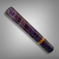 Custom Japanese Knife handle (wa handle)  for 240mm : Buckeye burl and Amboyna burl
