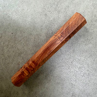 Custom Japanese Knife handle (wa handle)  for 240-260 mm :  Honduran Rosewood Burl