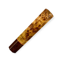 Japanese Knife handle (wa handle)  for 240-260mm : Japanese Elm Burl and Katalox