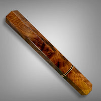 Custom Japanese Knife handle (wa handle)  for 165-210 mm: Chechen burl