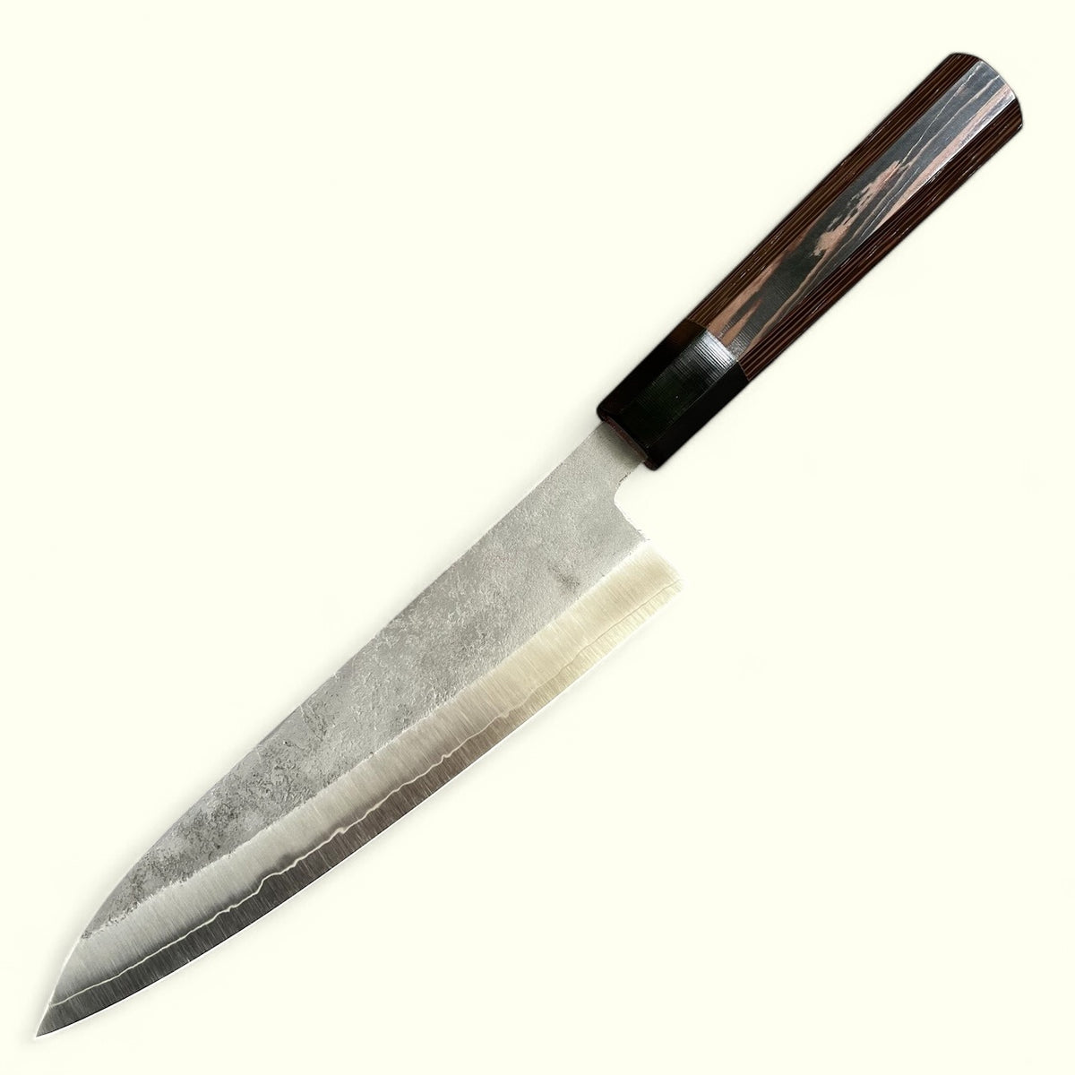 Shigeki Tanaka Ginsan Nishiiji Gyuto 210 - Wenge and horn – Sugi