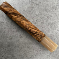 Custom Japanese Knife handle (wa handle)  for 240 mm -  Turkish walnut and blonde