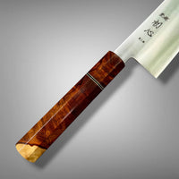 Custom Hatsukokoro Hayabusa Ginsan 3 Gyuto 240mm - Desert Ironwood burl