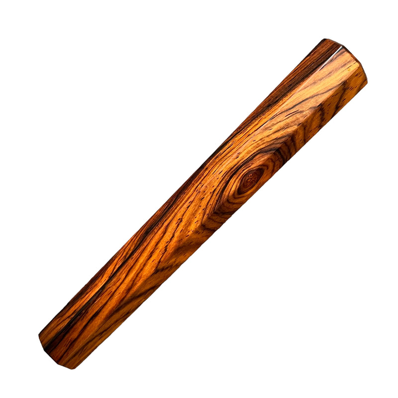 Custom Japanese Knife handle (wa handle)  for 240 mm : Figured Cocobolo, CITES Certified