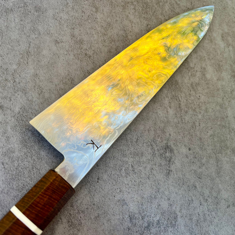 Custom Mert Tansu SG2 Damascus Gyuto 260 mm  -  Western Myall