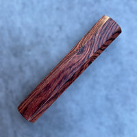 Custom Japanese Knife handle (wa handle)  for 165-210 mm: CITES certified cocobolo