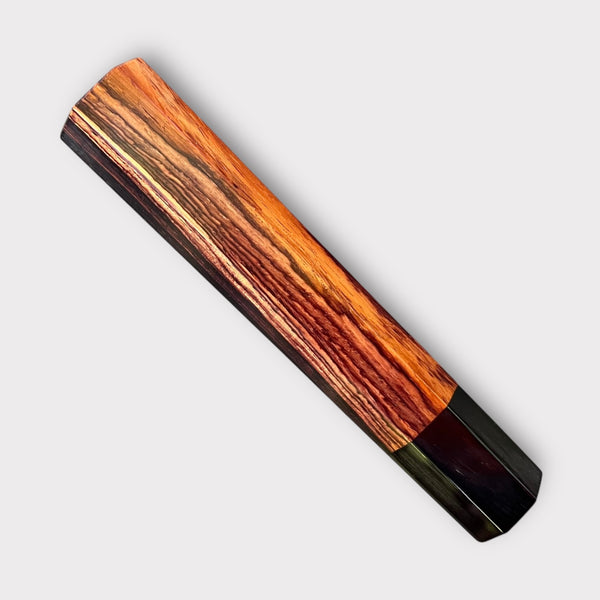 Custom Japanese Knife handle (wa handle)  for 165-210 mm  : Cocobolo and horn