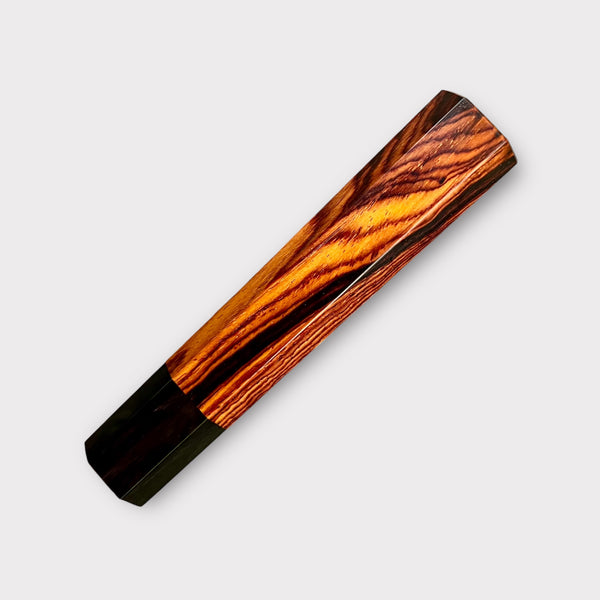 Custom Japanese Knife handle (wa handle)  for 165-210 mm  : Cocobolo and horn