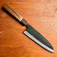 Nishida Iron Clad Shirogami 1 Kurouchi Funayuki 180mm