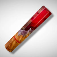 Custom Japanese Knife handle (wa handle)  for 165-210 :  Coolibah burl hybrid