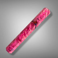 Custom Japanese Knife handle (wa handle)  for 165-210 mm: Dyed box elder burl