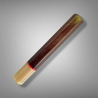 Japanese Knife handle (wa handle)  for 240 mm :  Katalox and blonde horn