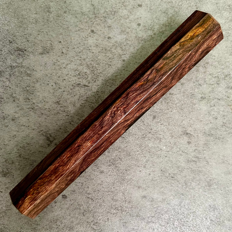 Custom Japanese Knife handle (wa handle)  for 240mm -  Cocobolo