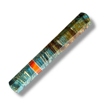 Custom Japanese Knife handle (wa handle)  for 165-210 mm: Double dyed box elder