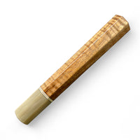 Japanese Knife handle (wa handle)  for 240-260 mm :  Koa and striped horn