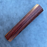 Custom Japanese Knife handle (wa handle)  for 165-210 mm: CITES certified cocobolo