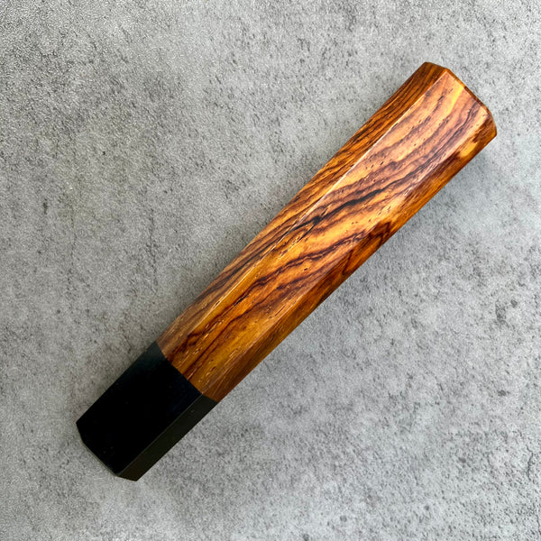 Custom Japanese Knife handle (wa handle)  for 165-210mm -  Cocobolo and horn