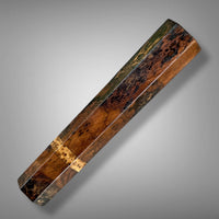 Custom Japanese Knife handle (wa handle)  for 240-260 - Very rare Lanceolaria rosewood