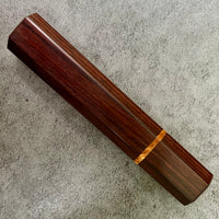 Custom Japanese Knife handle (wa handle)  for 165-210mm : Honduran  Rosewood