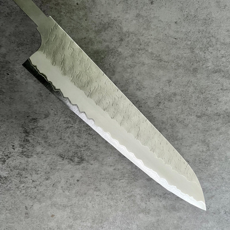 Nigara Hamono Aogami Super Tsuchime Gyuto 240 mm -  Blade Only