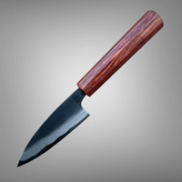 Custom Kyohei Shindo Iron clad Aogami Kurouchi Petty 90 mm - Cocobolo