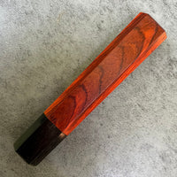 Custom Japanese Knife handle (wa handle)  for 165-210 mm  : Cocobolo and horn