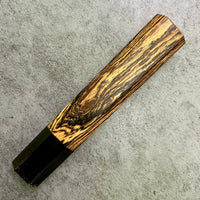 Custom Japanese Knife handle (wa handle)  for 165-210mm : Bocote and horn