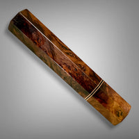 Custom Japanese Knife handle (wa handle)  for 165-210 mm: Chechen burl