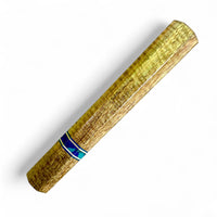 Custom Japanese Knife handle (wa handle)  for 240-260 mm - Dyed curly mango
