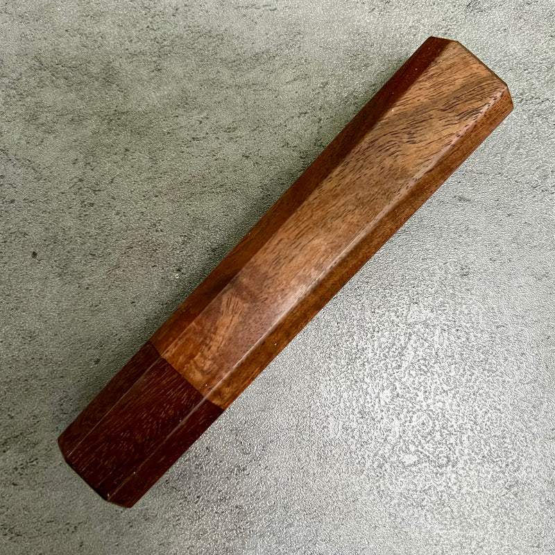 Custom Japanese Knife handle (wa handle)  for 165-210mm : Claro Walnut and Katalox