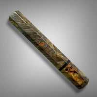 Custom Japanese Knife handle (wa handle)  for 240mm : Maple burl and ebony