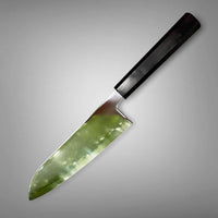 Hatsukokoro Hikari SLD Santoku 170 mm - Ebony