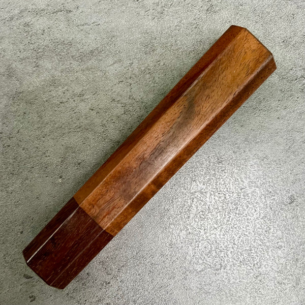 Custom Japanese Knife handle (wa handle)  for 165-210mm : Claro Walnut and Katalox