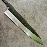 Tadokoro Nakagawa White 2 Gyuto 240 mm Kurouchi Finish - Blade Only