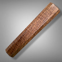 Custom Japanese Knife handle (wa handle)  for 240mm : Curly Black Mesquite