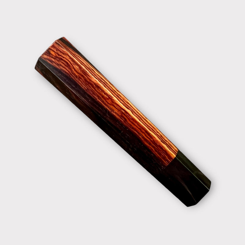 Custom Japanese Knife handle (wa handle)  for 165-210 mm  : Cocobolo and horn