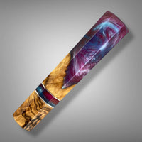 Custom Japanese Knife handle (wa handle)  for 165-210 mm: Olive wood and resin