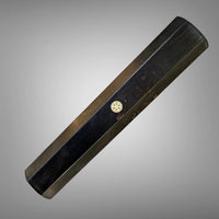 Custom Japanese Knife handle (wa handle)  for 165-210 mm: African Blackwood with Mosaic pin