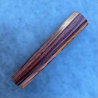 Custom Japanese Knife handle (wa handle)  for 165-210 mm: CITES certified cocobolo