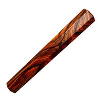 Custom Japanese Knife handle (wa handle)  for 240 mm : Figured Cocobolo, CITES Certified