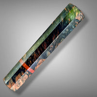 Custom Japanese Knife handle (wa handle)  for 165-210 mm: Maple burl and bubinga