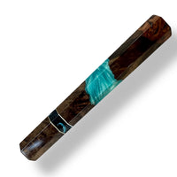 Custom Japanese Knife handle for 240mm   -  Chechen burl hybrid