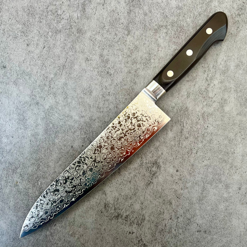 Tsunehisa AUS10 45 layer Damascus Gyuto 210mm - Western Handle