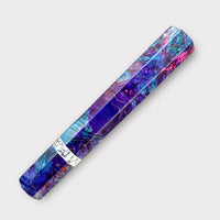 Custom Japanese Knife handle (wa handle)  for 240 mm - Double dyed box elder burl
