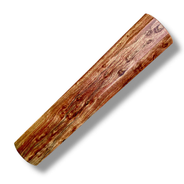 Custom Japanese Knife handle (wa handle)  for 165-210 mm: Dyed Birds Eye maple