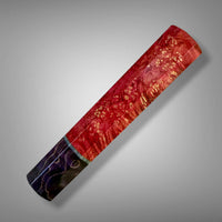 Japanese Knife handle (wa handle)  for 240 mm :  Box elder burl and curly maple
