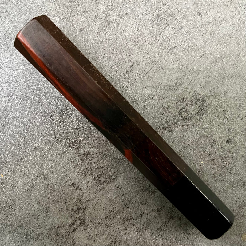 Hanoi Made Custom Japanese Knife handle (wa handle)  for 210mm : Siamese Rosewood and horn