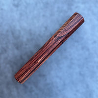 Custom Japanese Knife handle (wa handle)  for 165-210 mm: CITES certified cocobolo