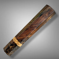 Custom Japanese Knife handle (wa handle)  for 240-260 - Very rare Lanceolaria rosewood